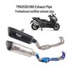 Выхлопная система TMAX530/560: Передняя и хвостовая секции AK для возраста 18-25 лет