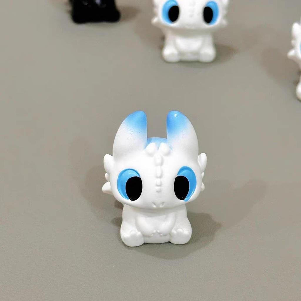 Cute Toothless & Partner DIY Car/Desk Ornaments - How to Train Your Dragon Theme