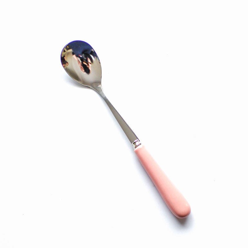 Привет Посуда Фруктовая вилка Кофейная ложка Десертная ложка Кухонные принадлежности