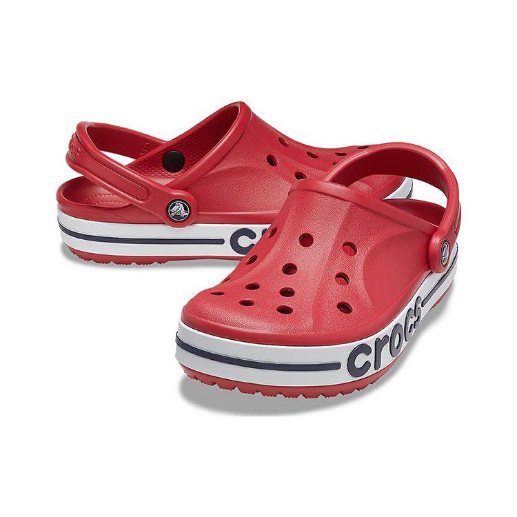 Crocs Bayaband EVA Нескользящие Прочные Легкие 2 см Спортивные тапочки Унисекс тапочки Красные 205089-6HC