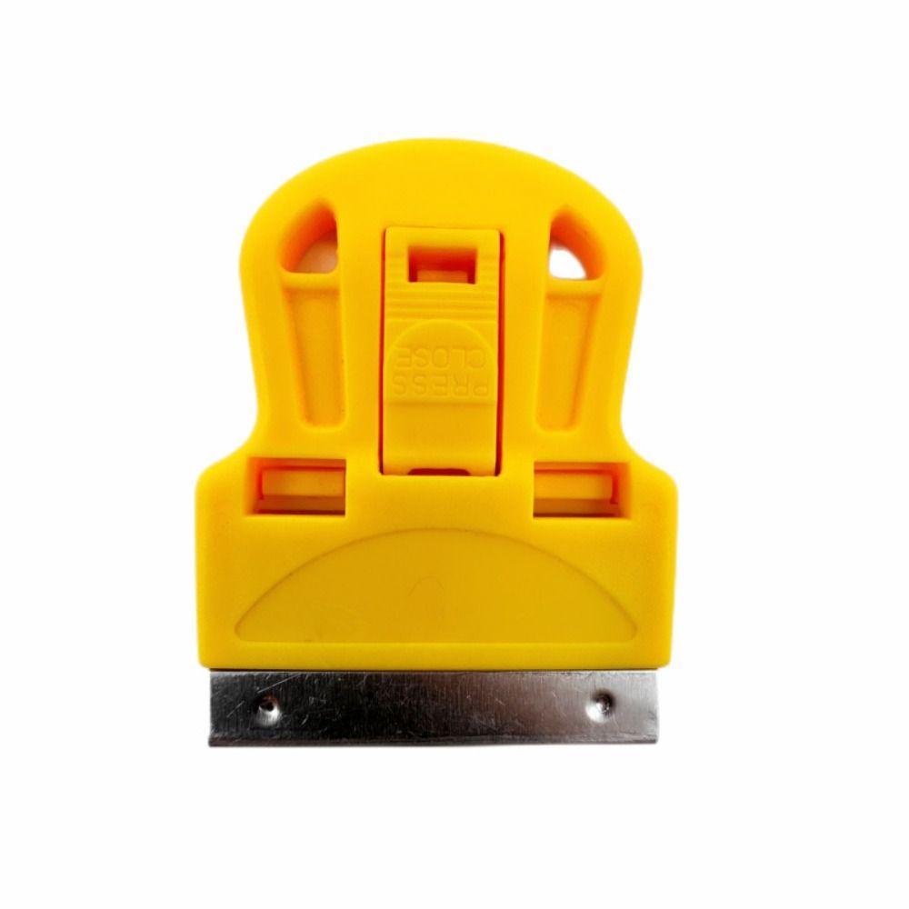 Steel Blade Squeegee Plastic Cleaner Handy Scraper  Window Tinting
