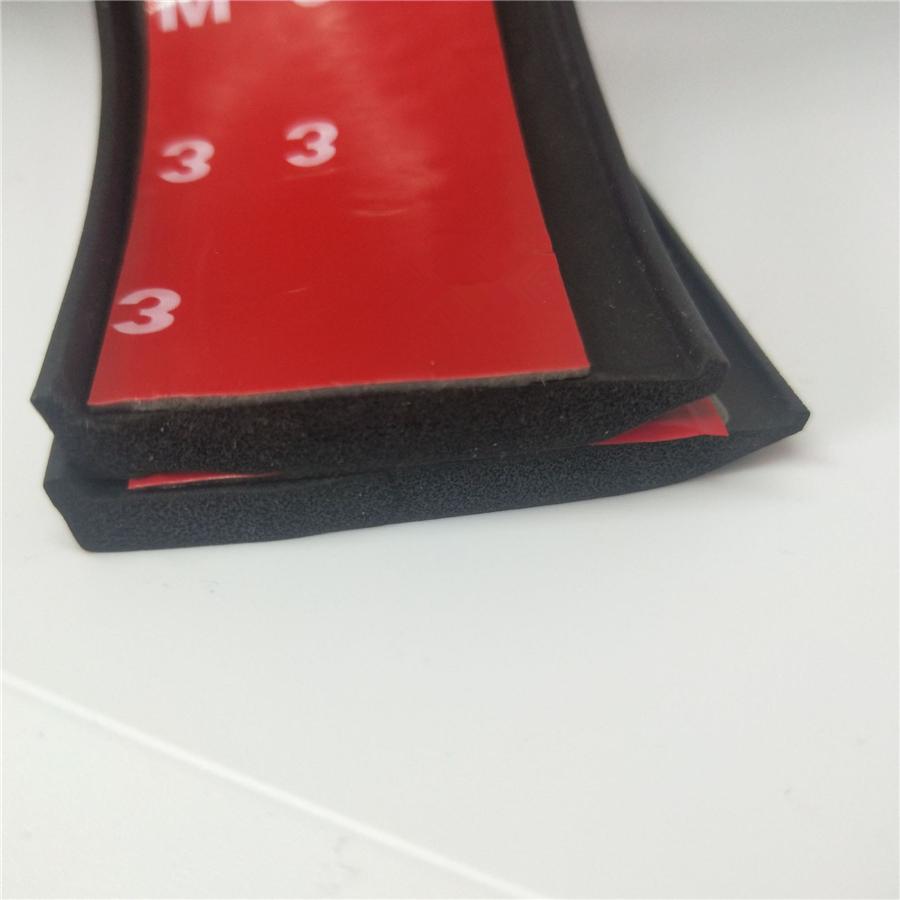 59''*1.97'' Car Wheel Eyebrow Extension Protection Fender Rubber Arch Extenders