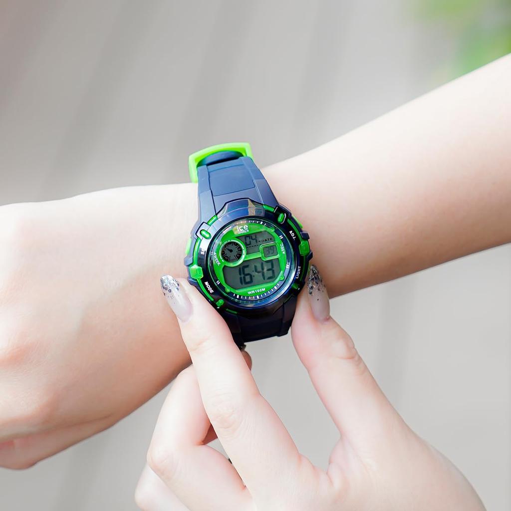 Официальные часы Ice-Watch, Мужские и Женские, 023263, Ice Digit Explorer Dino Small, 40-мм Цифровые часы