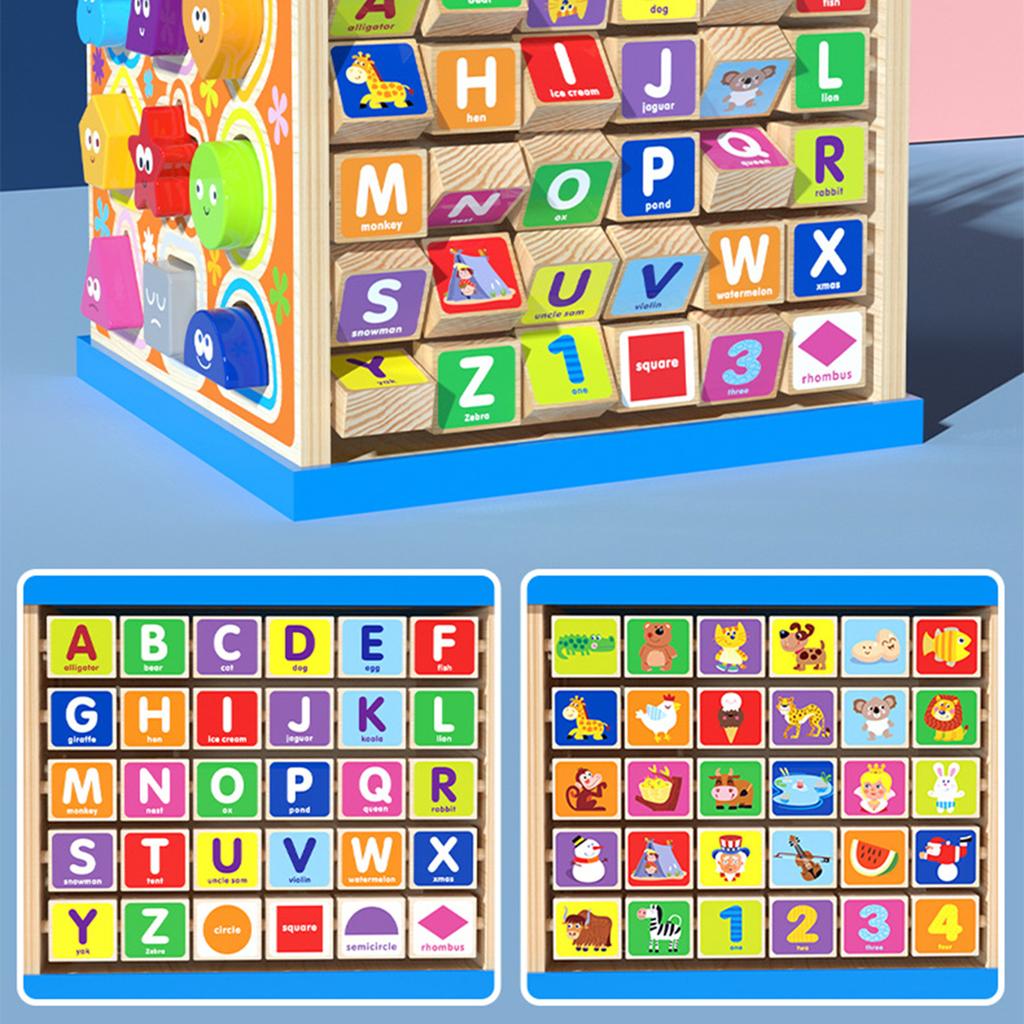 Abacus Bead Maze Shape Sorter Improve Logic Training and Thinking Skills Suitable for Early Education Center