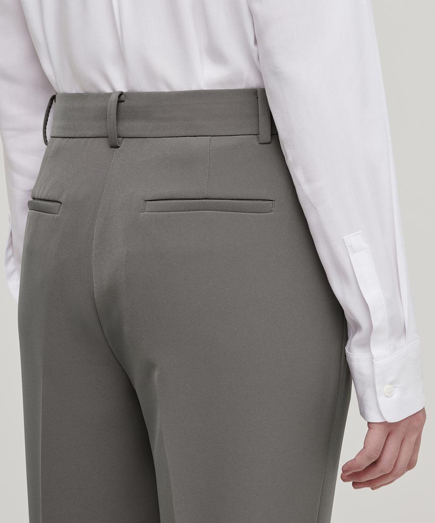 MUSINSA STANDARD WOMAN Женские свободные прямые брюки [Теплый серый]