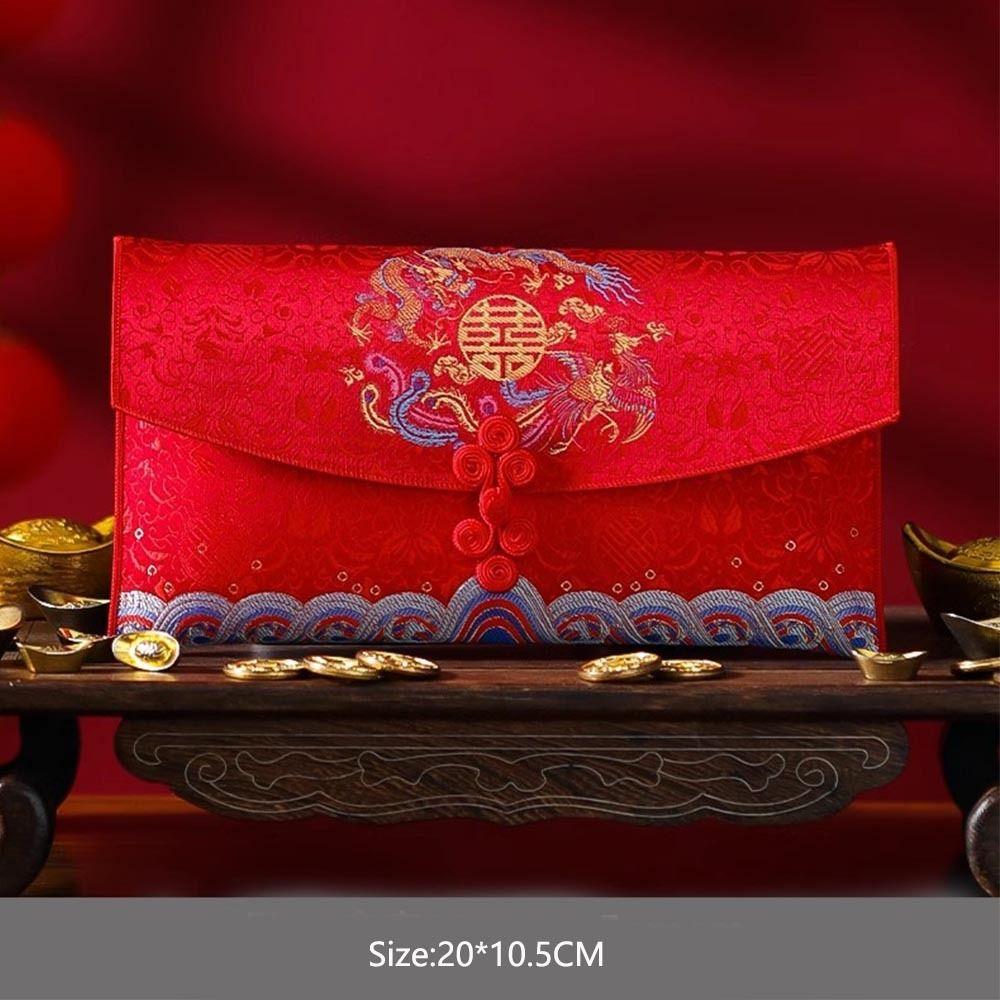 Best Wishes Wedding Red Envelope Multiple Patterns Red Money Packet HongBao  Spring Festival