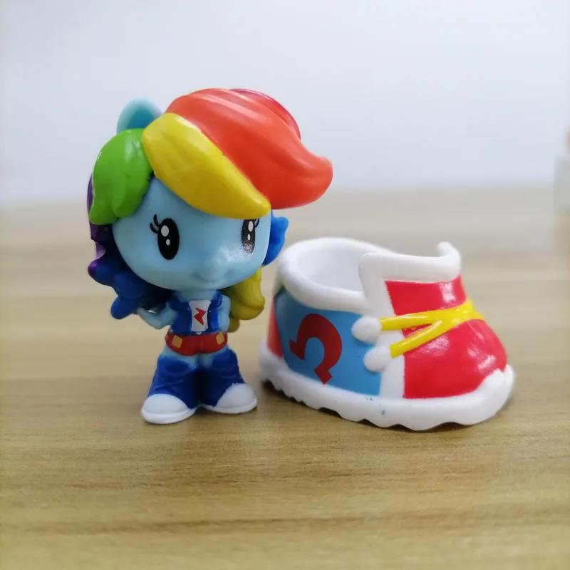 Фигурка My Little Pony Эплджек Радуга Дэш Рарити Флаттершай Твайлайт Спаркл Модель Игрушка Фигурка Коллекция Украшения