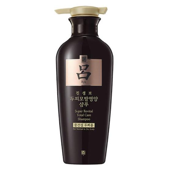 Ryo Jinsaengbo Super Revital Total Care Shampoo for Normal & Dry Scalp 400ml