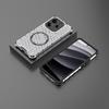 For Xiaomi Redmi Note 14 4G (163.25mm) Case Compatible with MagSafe Honeycomb Design TPU+PC Phone Cover
