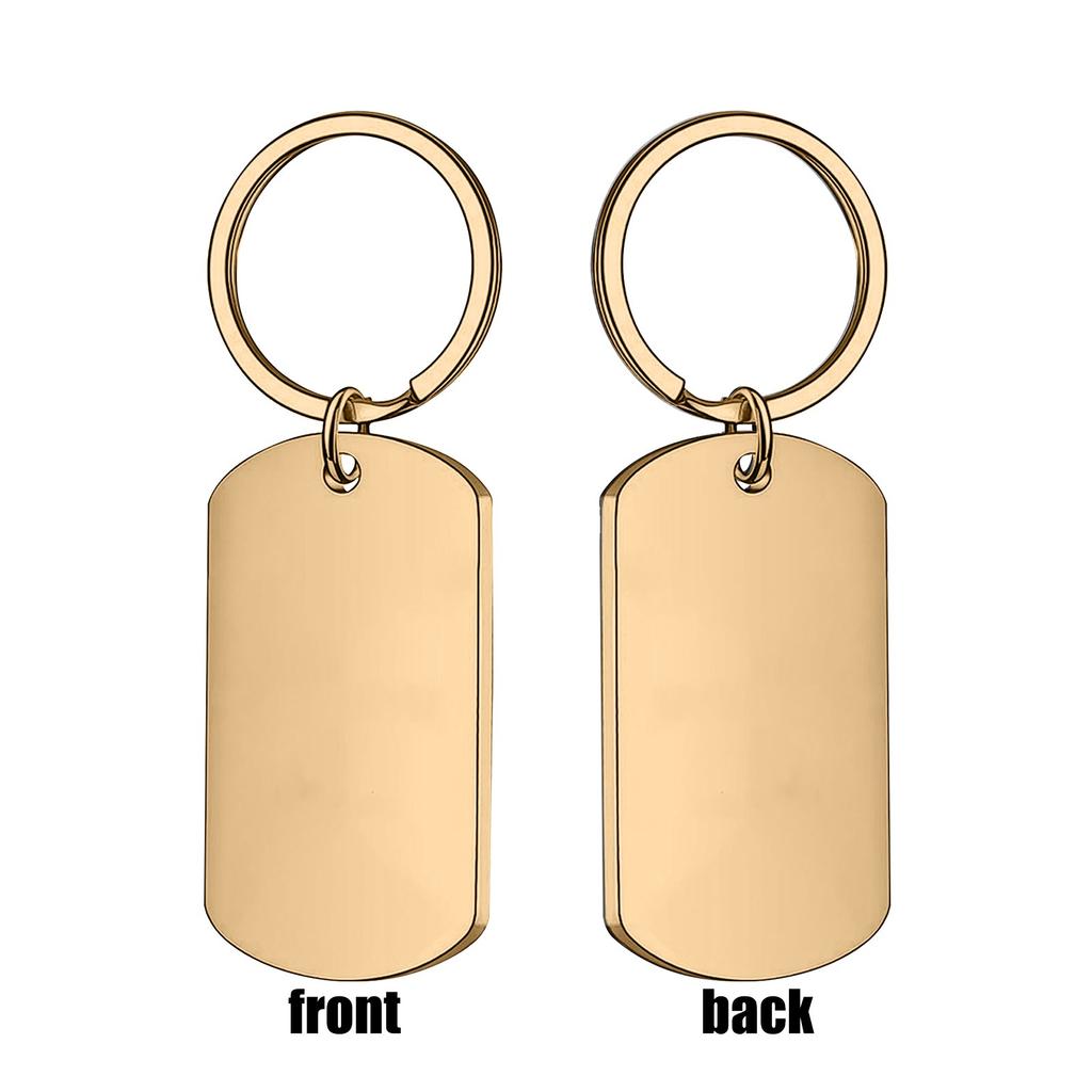 Stainless Steel Metal Keychain