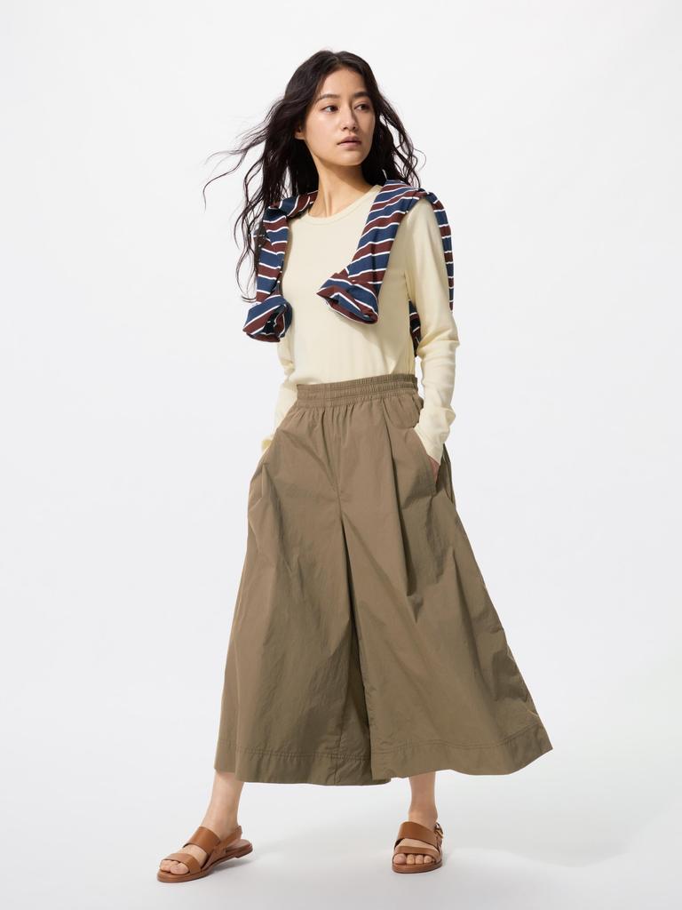 Uniqlo Японские нейлоновые кюлоты короткие