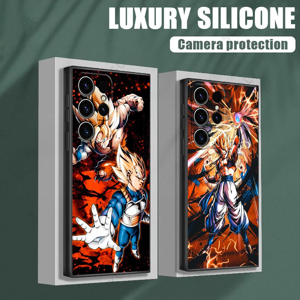 DBZ Anime Goku Gogeta Vegeta Super Saiyans Phone Case For Samsung Galaxy S25 S24 S23 S20 S21 FE S26 S22 Ultra 5G S26 Plus Cover