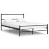 VidaXL Bed Frames Black Metal 120 X 200 Cm