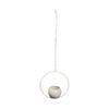 Minimalist Metal Hanging Flower Pot Iron Art Hanging Plant Bucket  Balcony Decoration