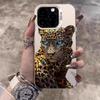 Крутой чехол с леопардом и черной пантерой для iPhone 17Air 16 15 14 13 12 11 Pro Max Plus, животный узор, роскошный, ударопрочный, жесткий чехол