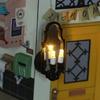 Миниатюрный настенный светильник Модель Фигурка Настенный бра для Кукольных домиков в масштабе 1/12 Садовые осветительные аксессуары Сценический дисплей
