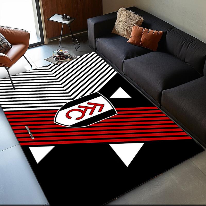 1PC rug Fulham Crest Design Carpet, Chair Rug,Area Rug for Office Bedroom living rooms bedroom, Doormat decor Christmas fan gifts