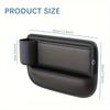 Multifunction Car Seat Gap Filler Storage Bag Made Faux Leather