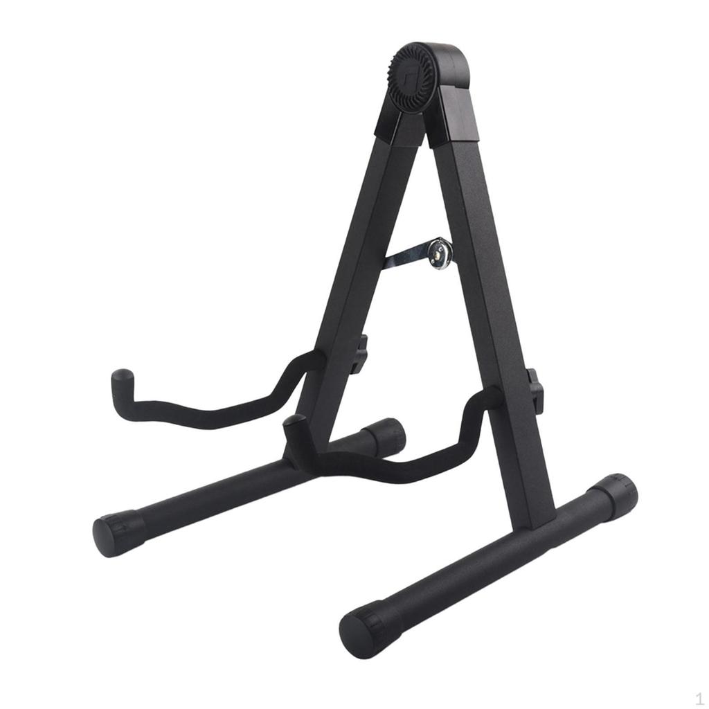 Складная гитарная стойка А-образной рамы Поролоновые держатели Стабильная поддержка Держатель для скрипки укулеле классической гитары