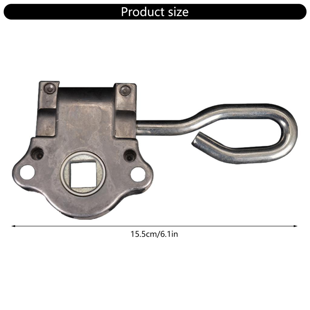 Прочные червячные передачи для маркизы Легкая установка Ручная рукоятка Портативные аксессуары для выдвижных солнцезащитных штор для наружного использования