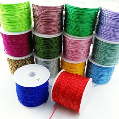 25 м DIY Рукодельная Ювелирная Веревка для Браслетов, Ножных Браслетов, Ожерелий, Нефритовая Нить и Аксессуары для Автомобиля