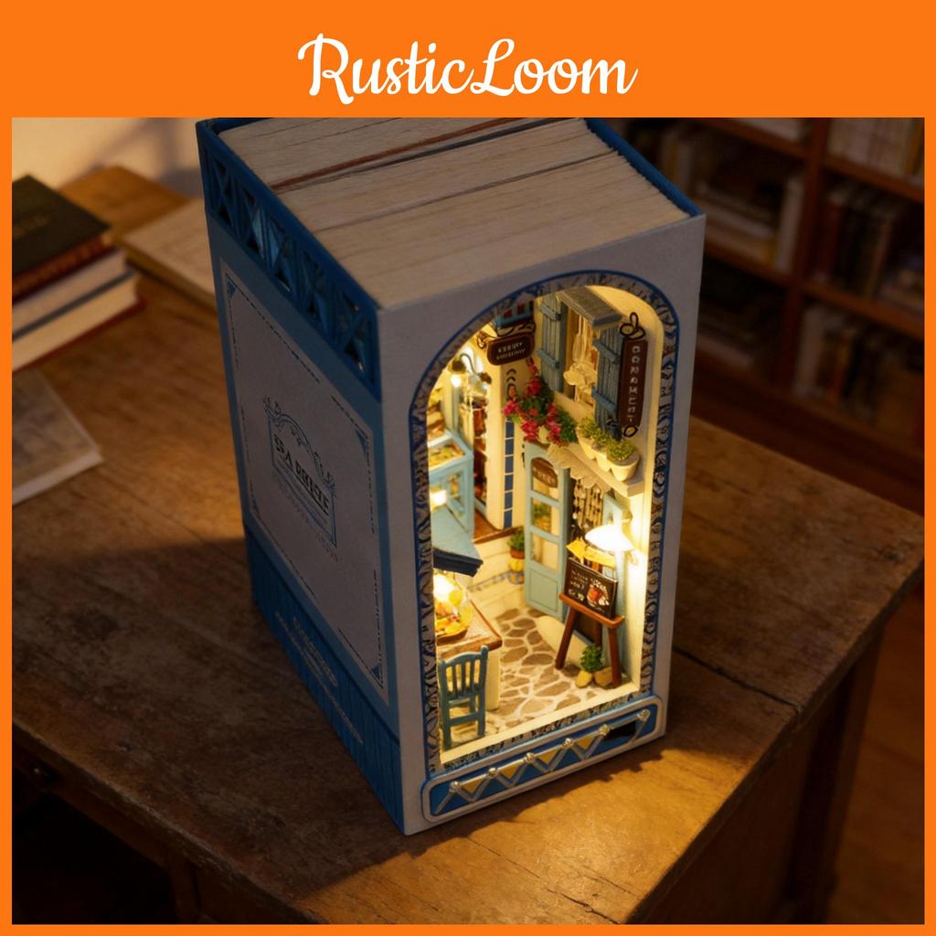 Wooden Building Model Kit With Diy Assembly For Creative Home Decor And Gift