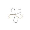 100Pcs 1 Box New Carbon Steel 10 Sizes Fish Bait Fishing Hooks Durable Head Fishook