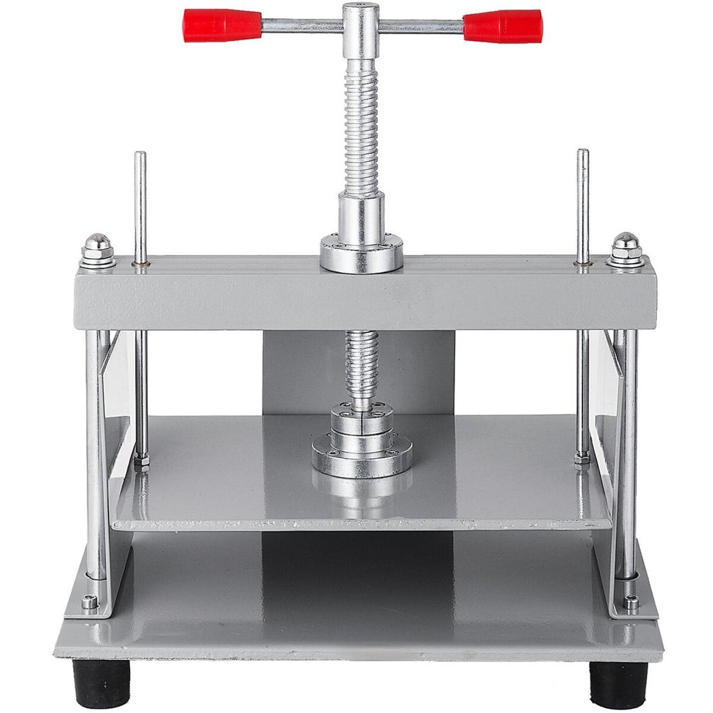 Manual Paper Press Machine, 12x8.6 inch for A4 Sized Papers Flatting Machine, 10cm Thickness Steel Frame Manual Flat Paper Press Machine, Papermaking