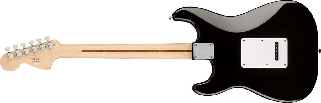 Squier by Fender Электрогитара Affinity Клен Белый Черный Мягкий чехол в комплекте Серия™ Stratocaster®, Накладка на гриф, Пикгард,