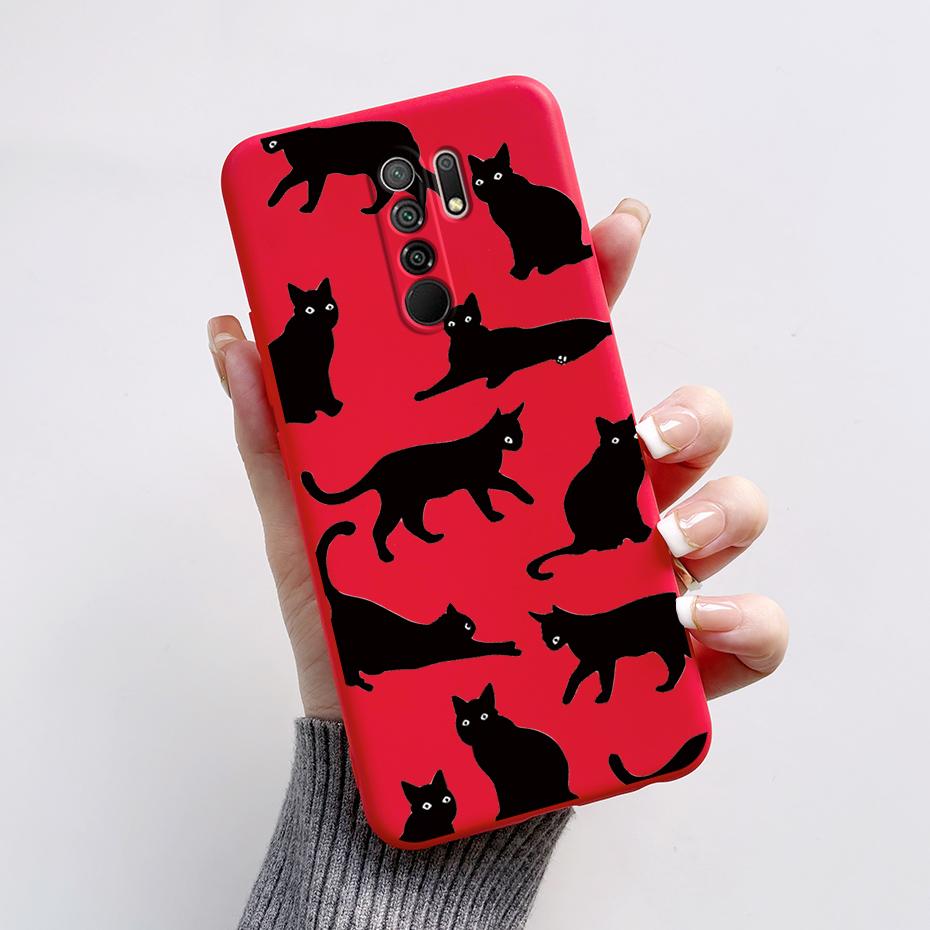 Для Xiaomi Redmi 9 Милый Мультяшный Чехол Для Xiaomi Poco M2 Reloaded Чехол для Телефона Для Xiaomi Redmi 9 Prime Мягкие Защитные Чехлы