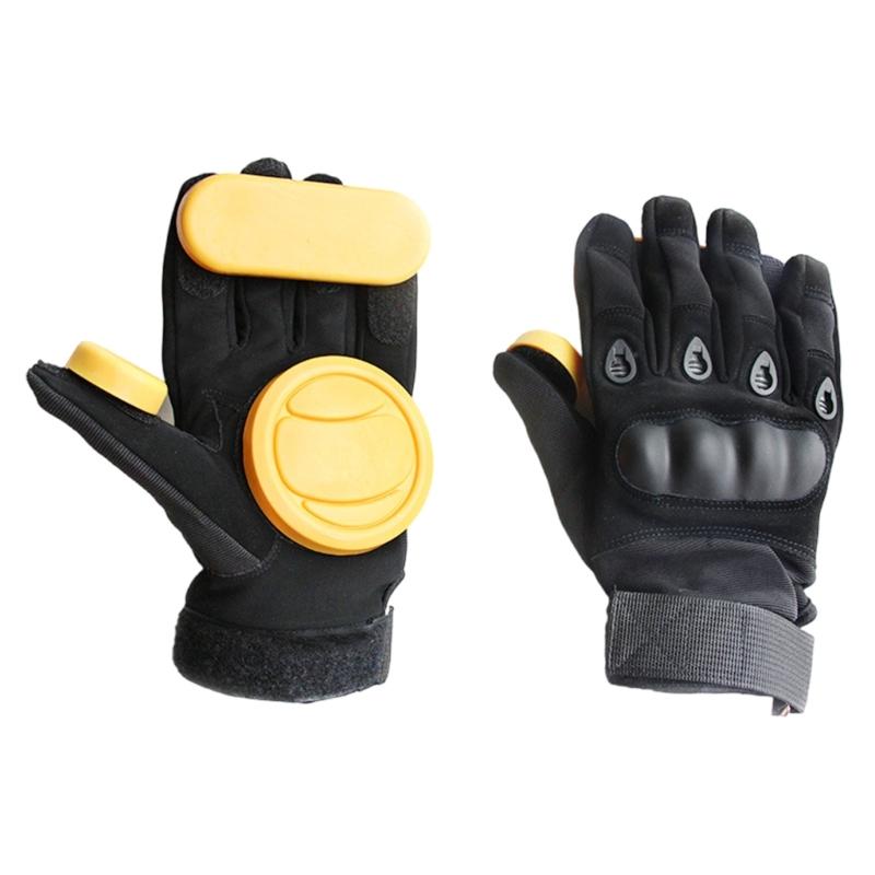 Downhill Skateboard Gloves Outdoor Sliding Gloves Longboards Hand Palm Slide Gloves Skate Accessories Easy to Use