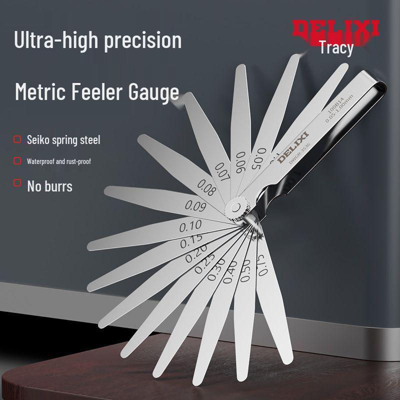 Высокоточный набор щупов из нержавеющей стали - Щуп для измерения толщины клапана и свечи, Бесплатная доставка