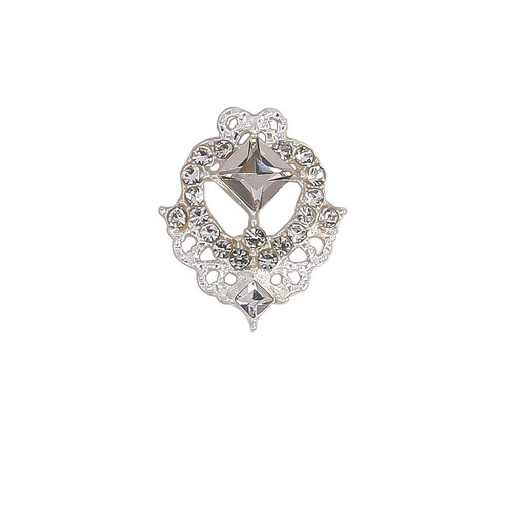 Маникюрные аксессуары Стразы для ногтей в форме сердца Украшения для ногтей в виде кролика 3D-сверла Украшения для ногтей