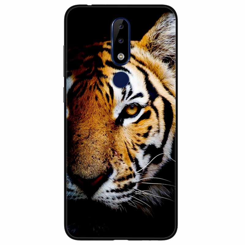 Для Nokia 5.1 Plus Чехол Мягкий Силикон Мультфильм Модный ТПУ Чехлы для Телефона для Nokia X5 Обложка 5.1Плюс Милый для NokiaX5 Защитный