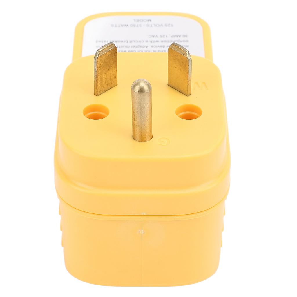 RV Surge Protector 30Amp Male to 30 Amp Female Adapter Circuit Analyzer with LED Indicator Light for Trailer AC125V