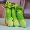 Милый плюшевый кулон-брелок в виде овоща, креативный мультяшный кулон в виде нежного сельдерея, мягкий плюшевый брелок, подвеска для рюкзака