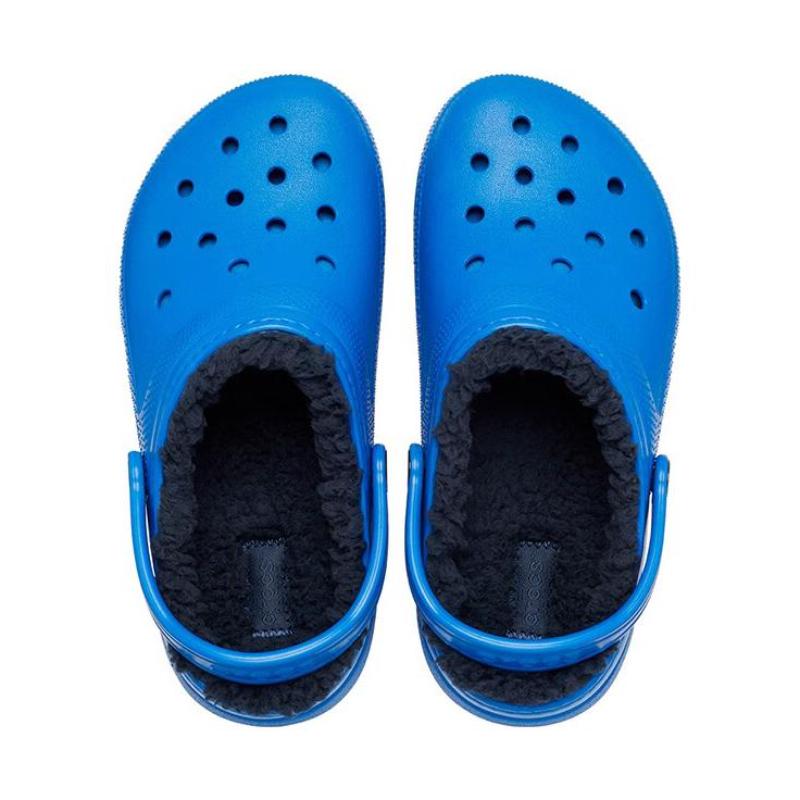 Crocs Удобные нескользящие детские сандалии с амортизацией, цвет Грозовой синий, детская модель