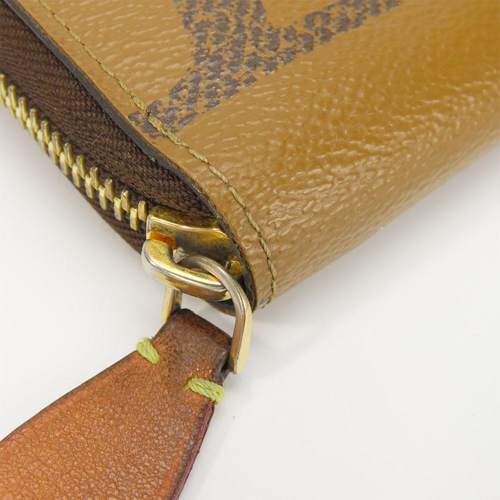 Used LOUIS VUITTON Purse Zippy wallet M69353 Monogram reverse Brown Everyday use