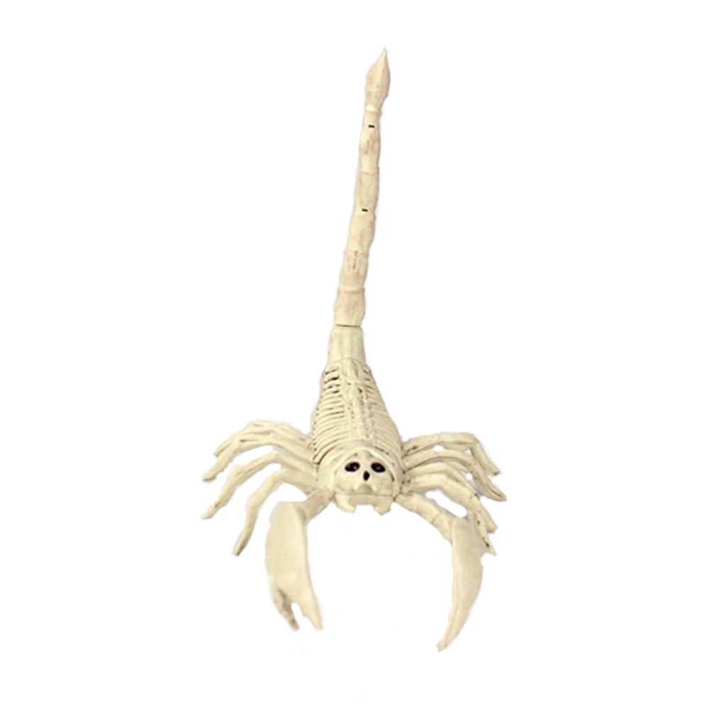 Home Halloween Decoration Party Bat Plastic Bones Trick Props Artificial skull Animal Skeleton