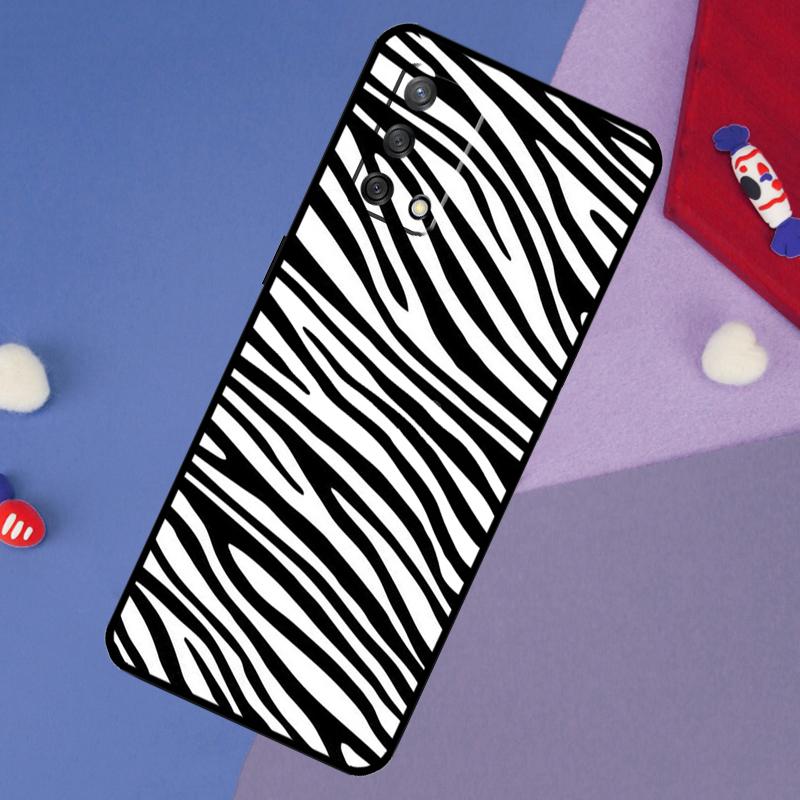Чехол с принтом в полоску зебры для OPPO A74 A94 A54 A17 A57 A77 A18 A58 A78 A98 A15 A52 A72 A5 A9 A53S A16 A76 A96