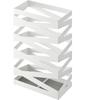 Yamazaki Industries Lock Wide Umbrella Stand, White, 6722
