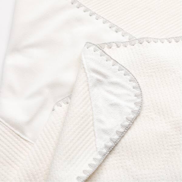 Nitori Soft and Gentle Afghan MA01 White 2116100012169 [Swaddle]