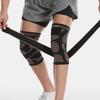 Breathable Knee Support Multifunctional Knee Brace Adjustable Knee Compressions Sleeves Copper Knee Pads for Adult