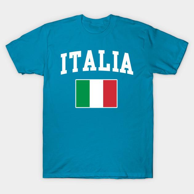 Italia Flag Italian Italy Italiano T-shirts Printed Women Fashion O Neck Plus Size Summer Casual Short Sleeve Tops