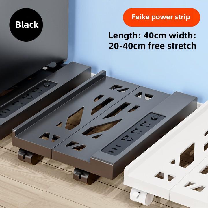 Регулируемый лоток для настольного компьютерного корпуса с колесами