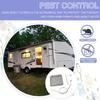 Silver Flying Insect Screen RV Motorhome Accessories Cover RV Water Heater Vent Cover 4.5 X 4.5 Inch