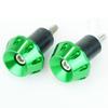 Мини Зеленый Универсальный Торцевой Заглушка для Руля 7/8" для Руля 22,2 мм