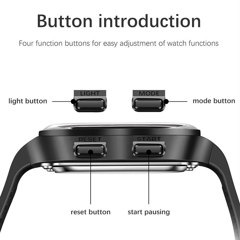 Новые мужские часы с двойным дисплеем, аналоговые цифровые светодиодные электронные кварцевые наручные часы, водонепроницаемые спортивные часы для дайвинга