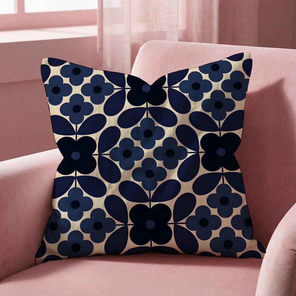 Aesthetic Art OOrla Kiely Cushion Cover MultiScene Pillow Cover for Home  Car  Reversible Soft  Durable for Daily Use