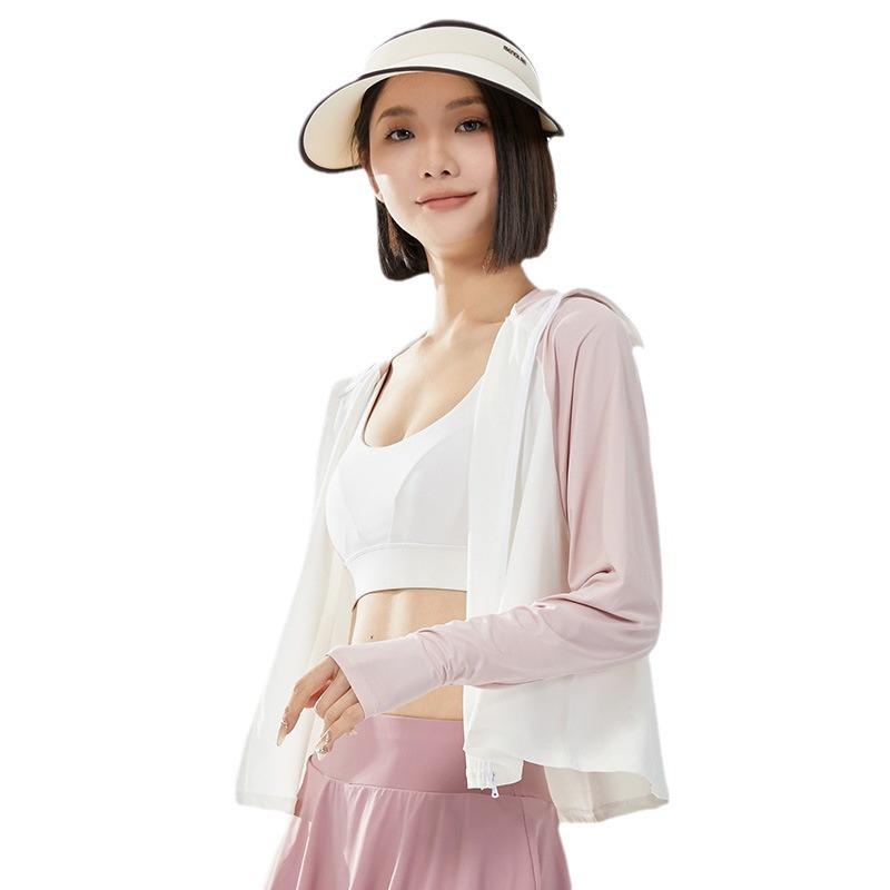 Женское пончо с защитой от солнца UPF 50+ - Дышащее, Черный козырек для защиты от УФ-лучей